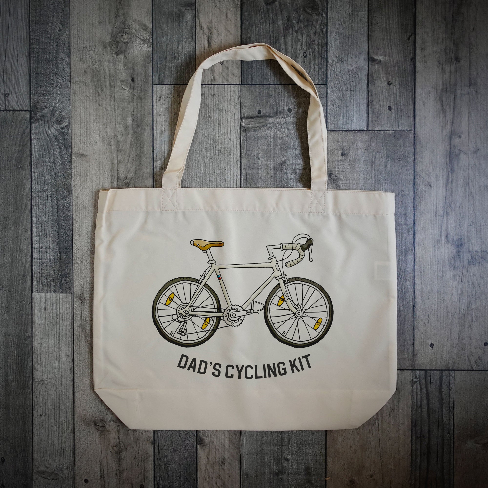 Personalised Cycling Kit Bag - Road Bike Tote Bag