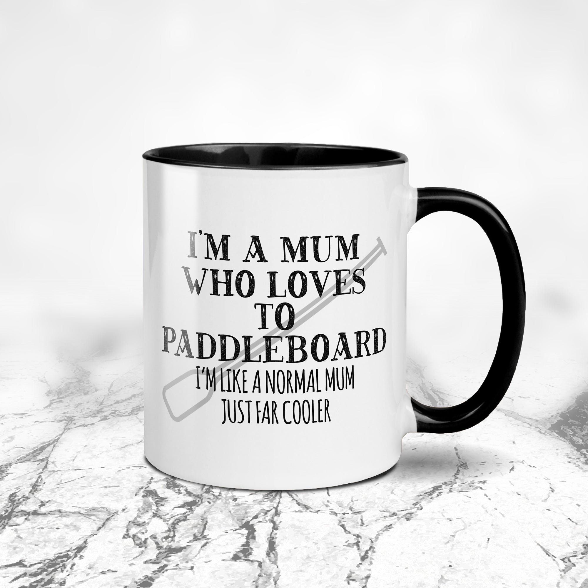 I'm A Mum Who Loves To Paddleboard Ceramic Mug