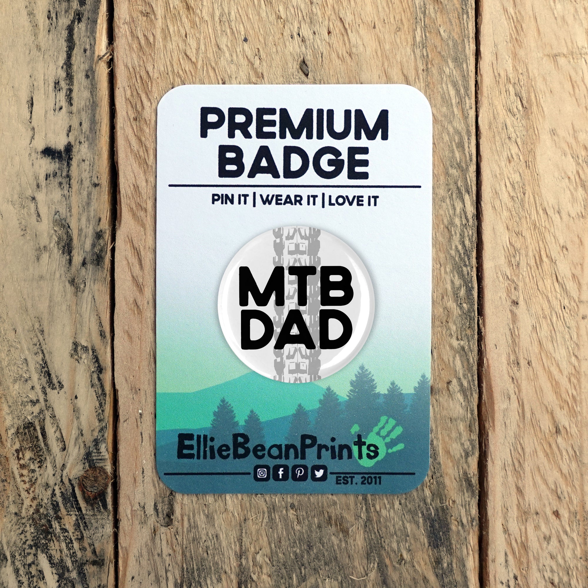 MTB Dad Badge