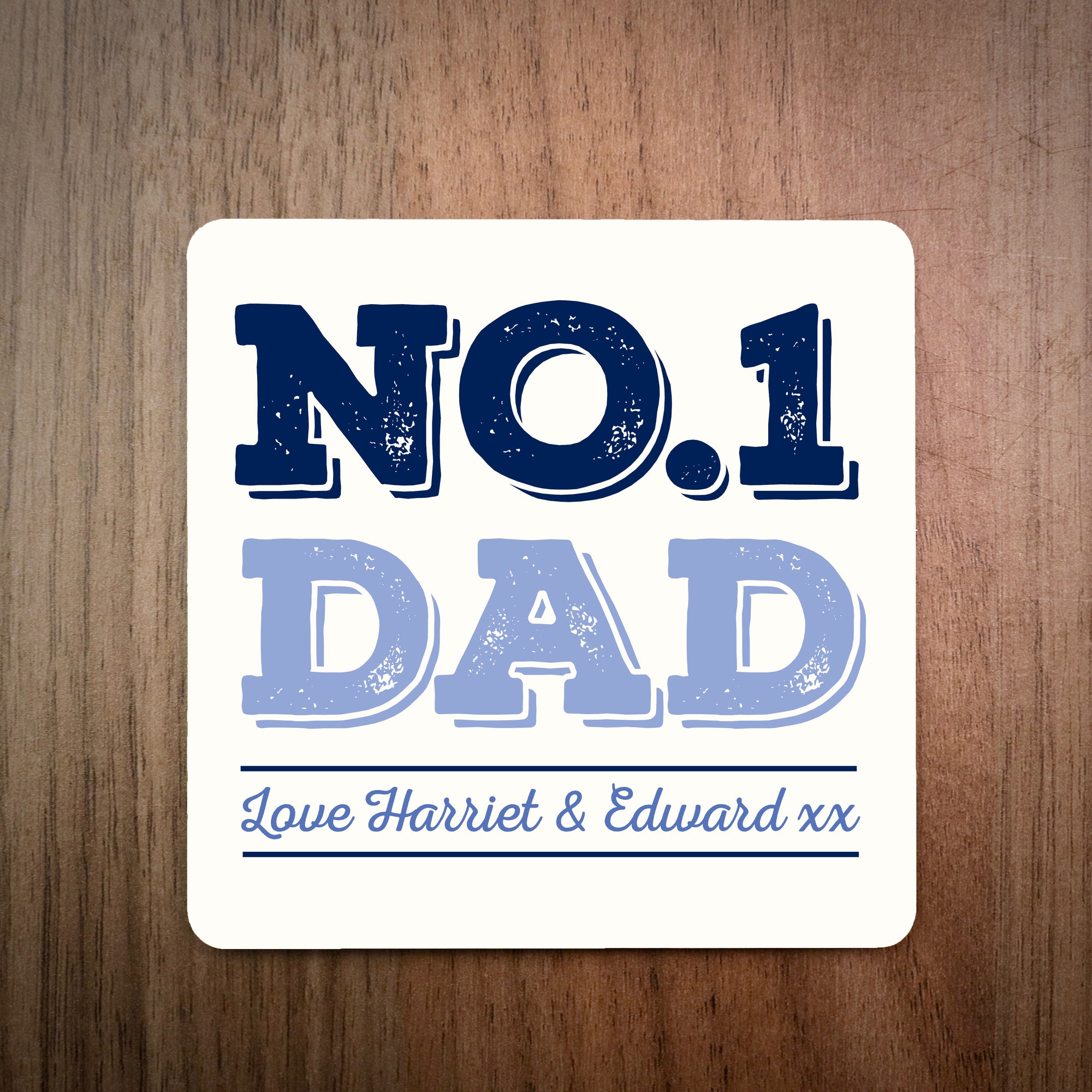 No.1 Dad Coaster