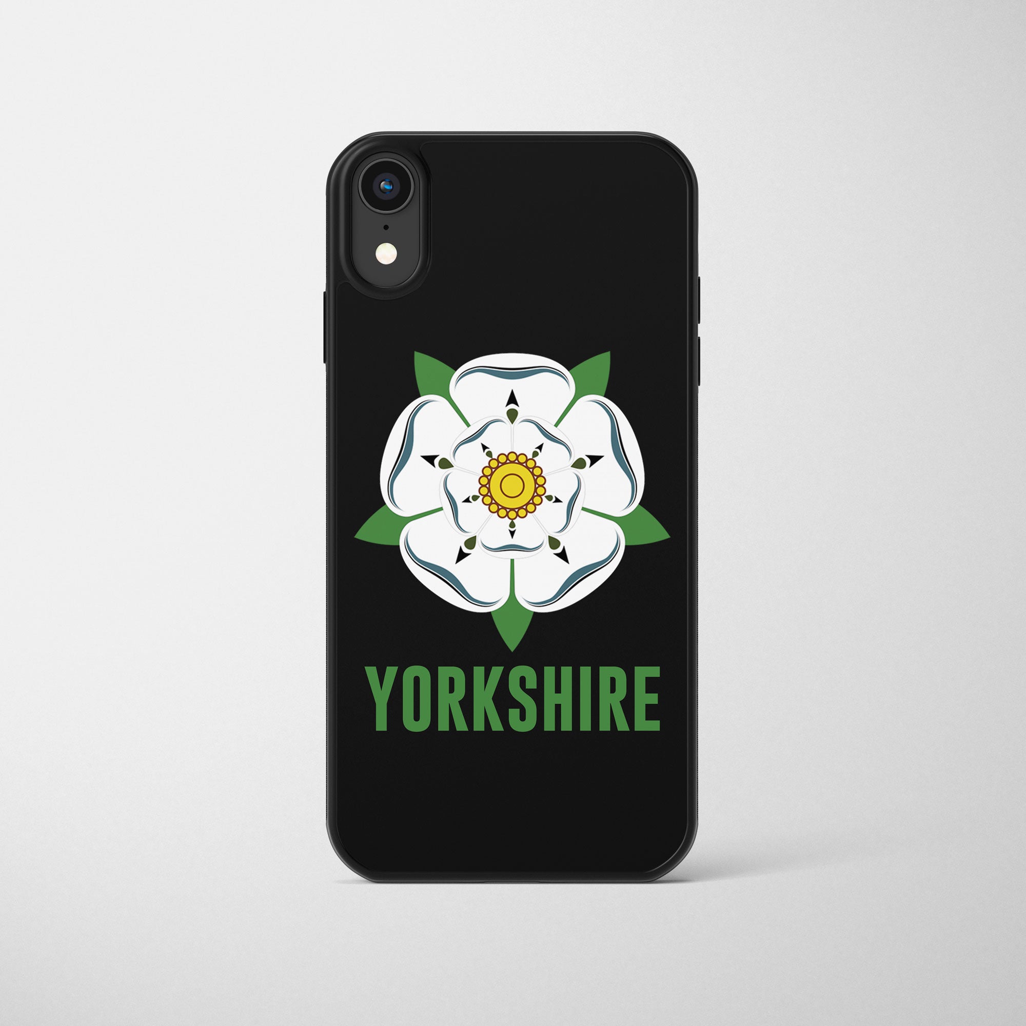 Yorkshire White Rose Phone Case