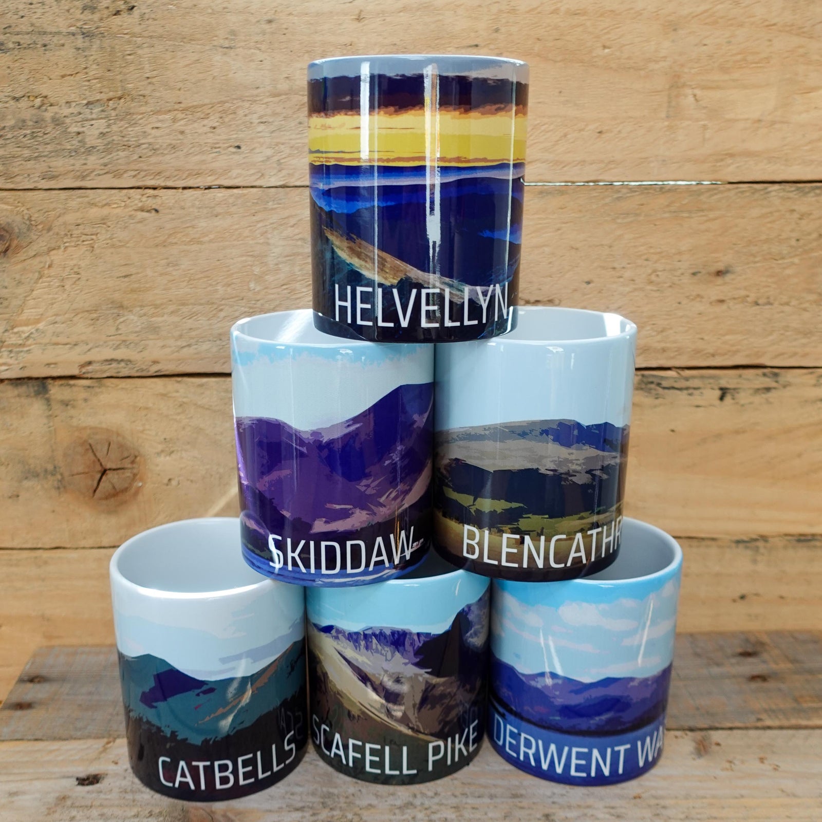 A Proper Brew with a View – Our New Lake District Icons Mugs Have Landed!