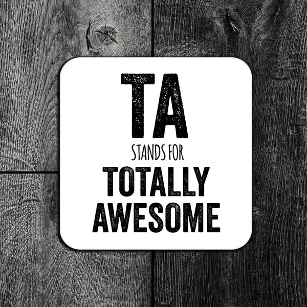 Funny TA Gift - A Hilarious Surprise for Your Totally Awesome Teaching ...