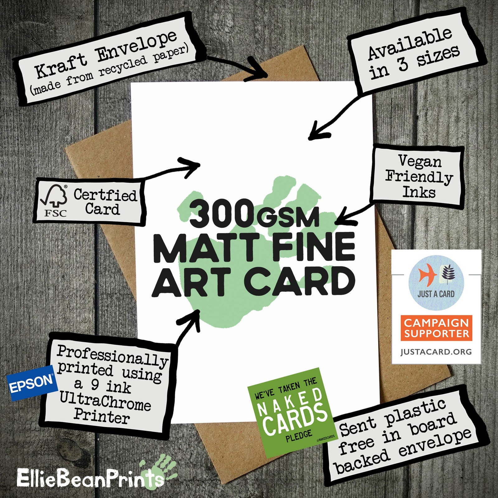 Dachshund Through The Snow Christmas Card