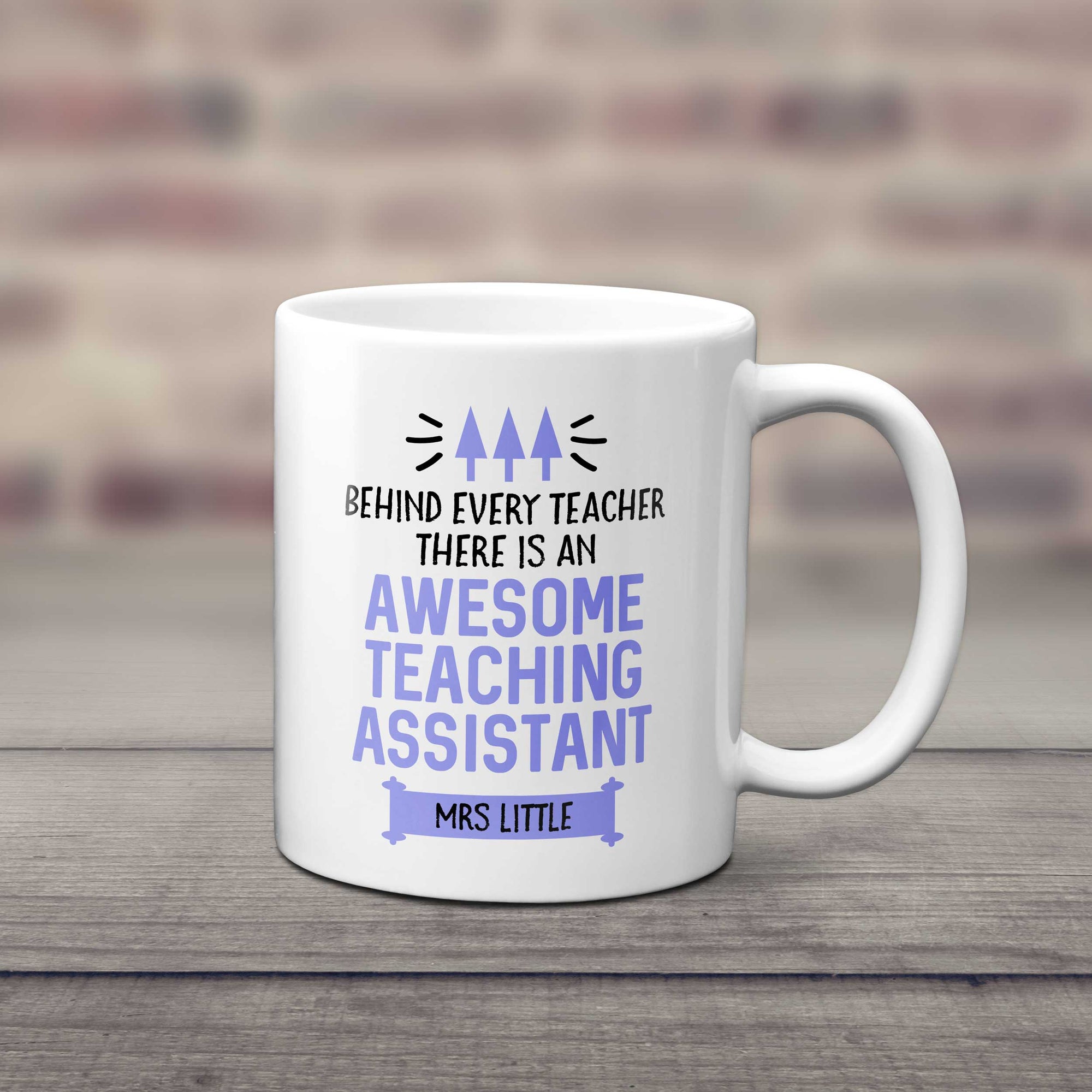 Personalised Teaching Assistant Appreciation Ceramic Mug