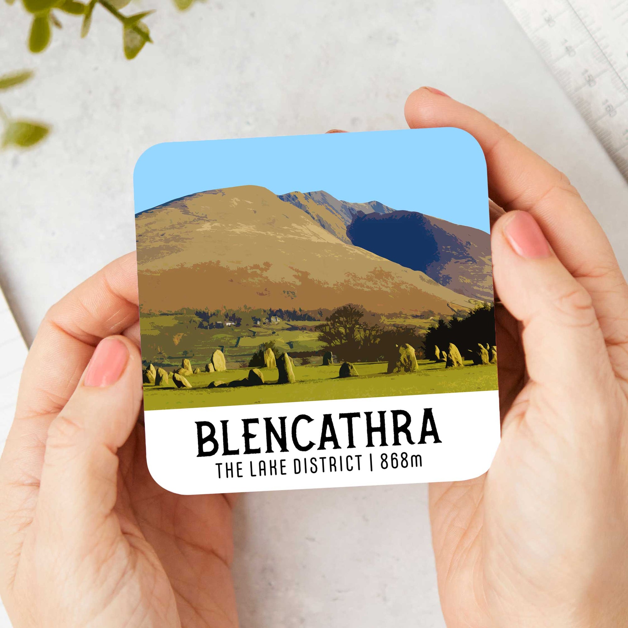 Blencathra Summit: Vintage-Inspired Lake District Coaster
