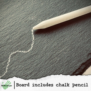 Personalised Run Tracker Miles/KM Run This Year Chalkboard Slate Board