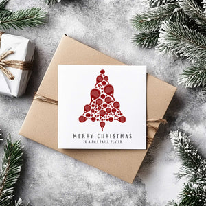 Merry Christmas To A Number One Padel Player Christmas Card