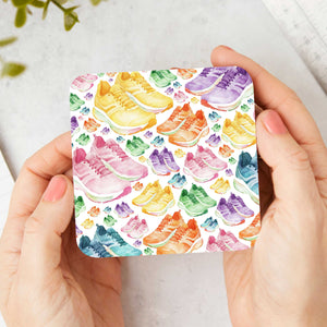 Running Shoes Matching Mug And Coaster