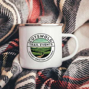 Cotswold Trail Events Enamel Camper Mug