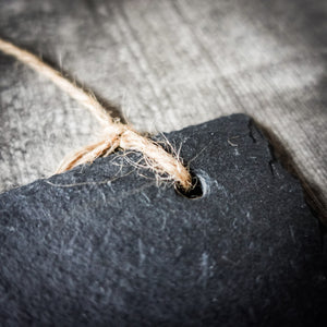 Cardiff Half Marathon Personalised Hanging Slate Sign