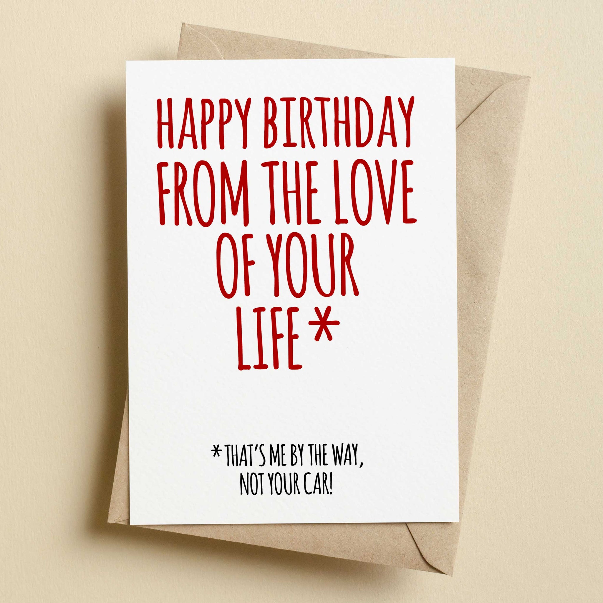 Happy Birthday Card For Lover