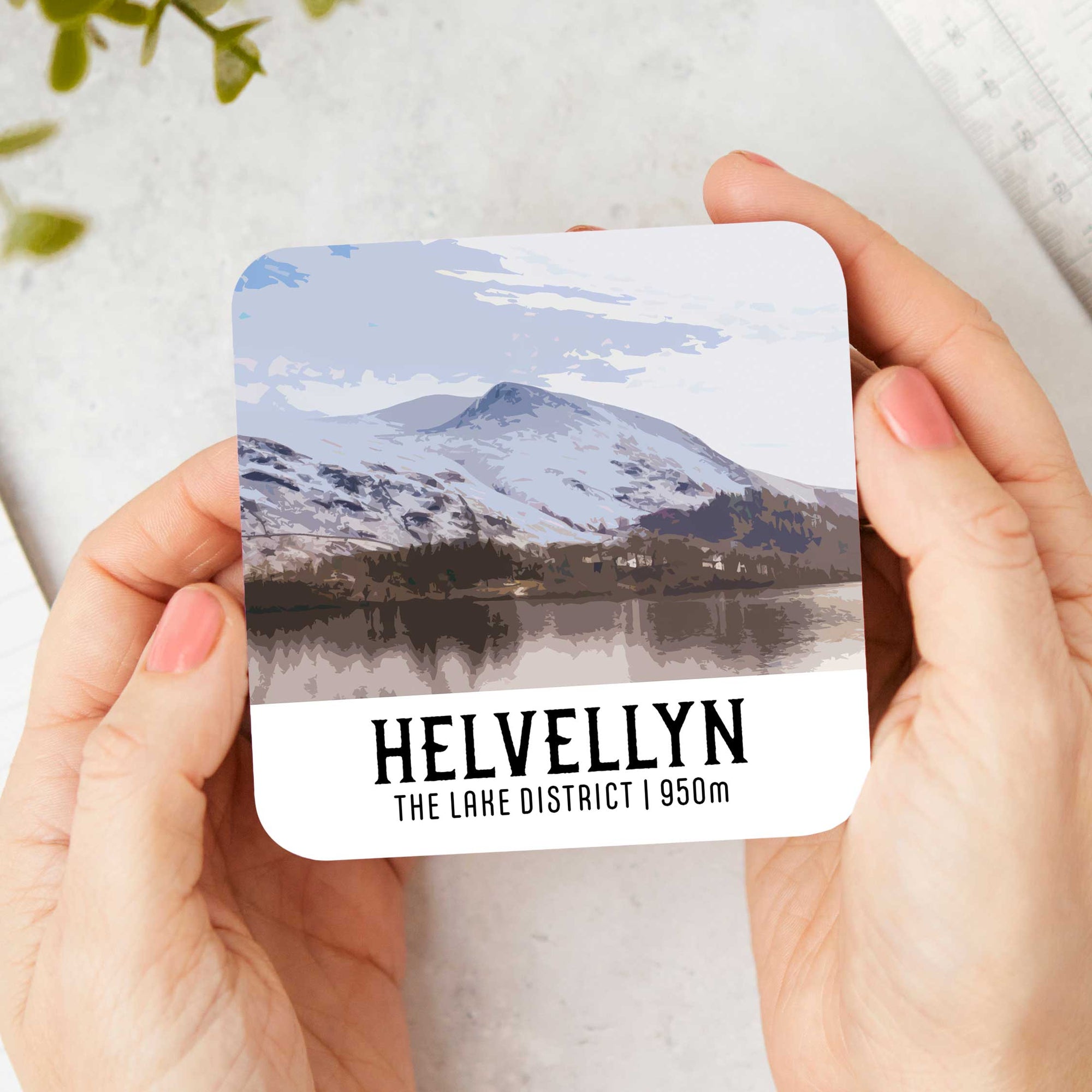 Lake District Winter Magic: Helvellyn Snowscape Coaste