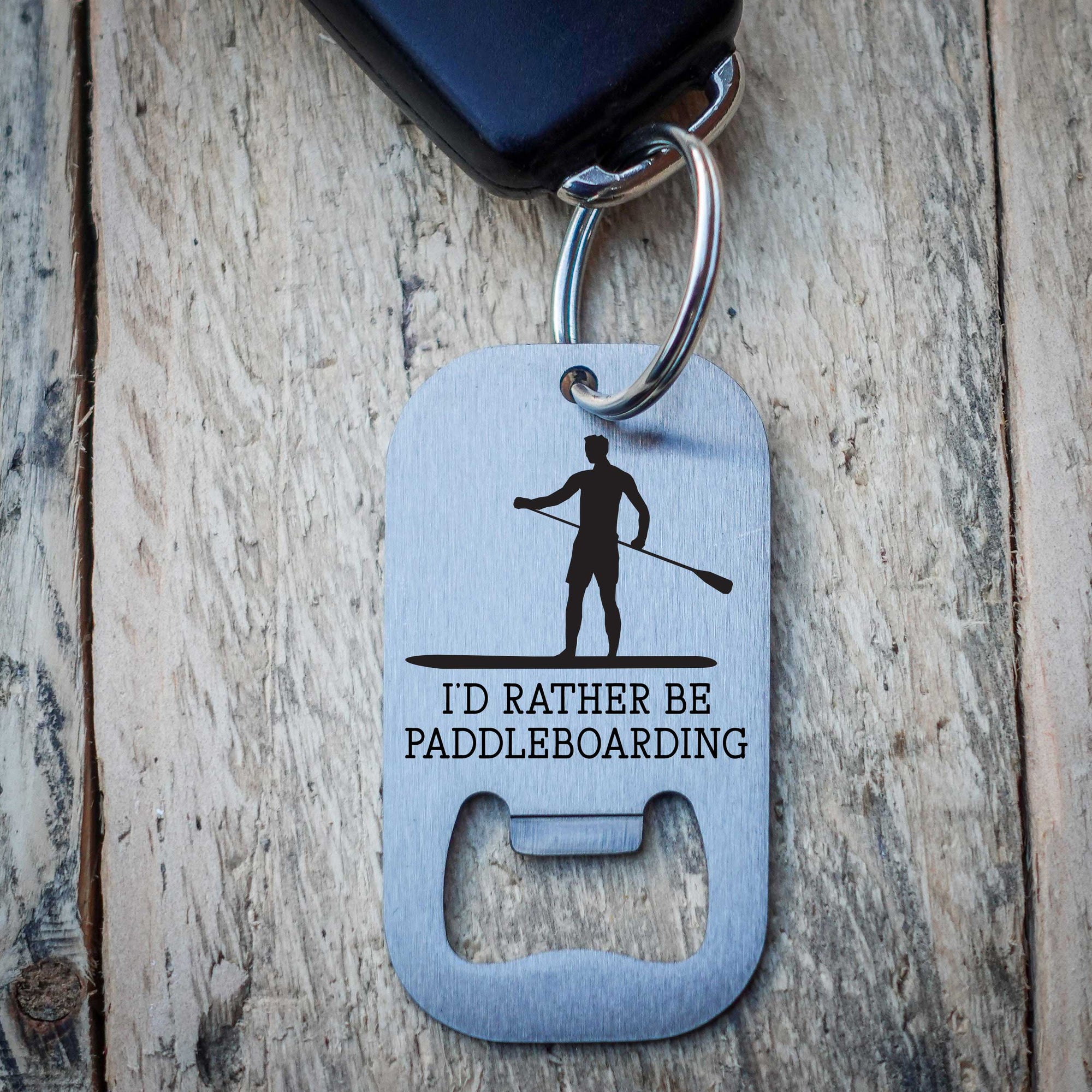 I'd Rather Be Paddleboarding Paddleboard Bottle Opener