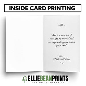 Happy 50th Birthday (Respectable Pace Era) Running Card