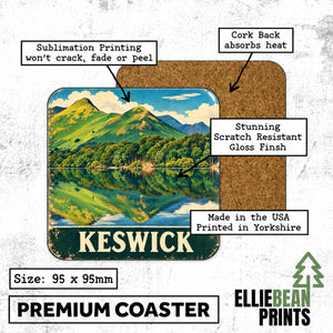 Lake District Coasters | Keswick Catbells Windermere Coniston & More