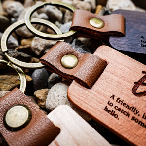 Yorkshire Quotes Wooden Keyring – Funny Sayings with Definitions