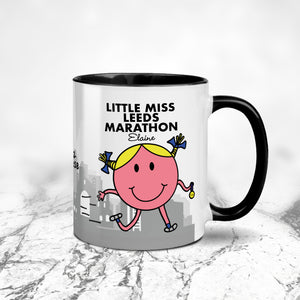 Little Miss Leeds Marathon Personalised Running Mug