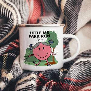 Little Ms Park Run Personalised Running Mug