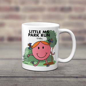 Little Ms Park Run Personalised Running Mug