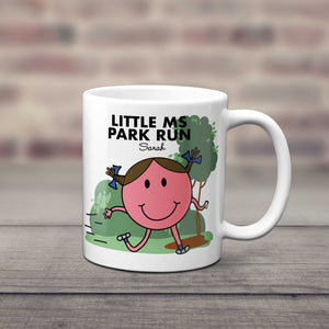 Little Ms Park Run Personalised Running Mug