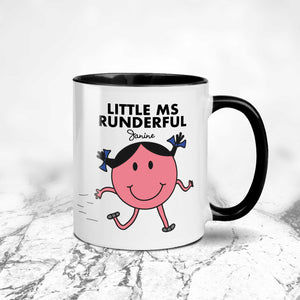 Little Ms Runderful Personalised Running Mug