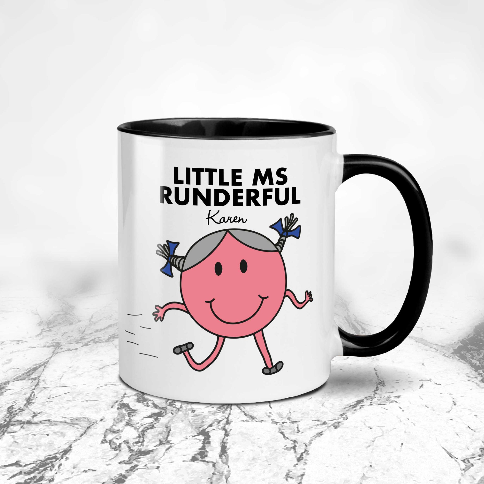 Little Ms Runderful Personalised Running Mug