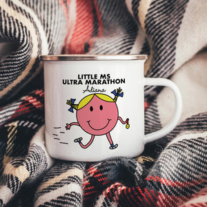 Little Ms Marathon/Half Marathon/Ultra Marathon/5K.... Personalised Running Mug