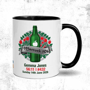 Official Martock 10K Personalised Route Mug