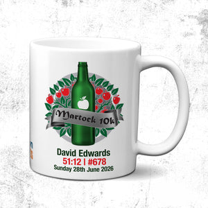 Official Martock 10K Personalised Route Mug