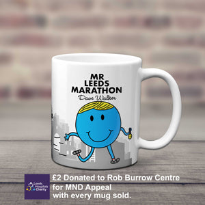 Mr Leeds Marathon Personalised Running Mug