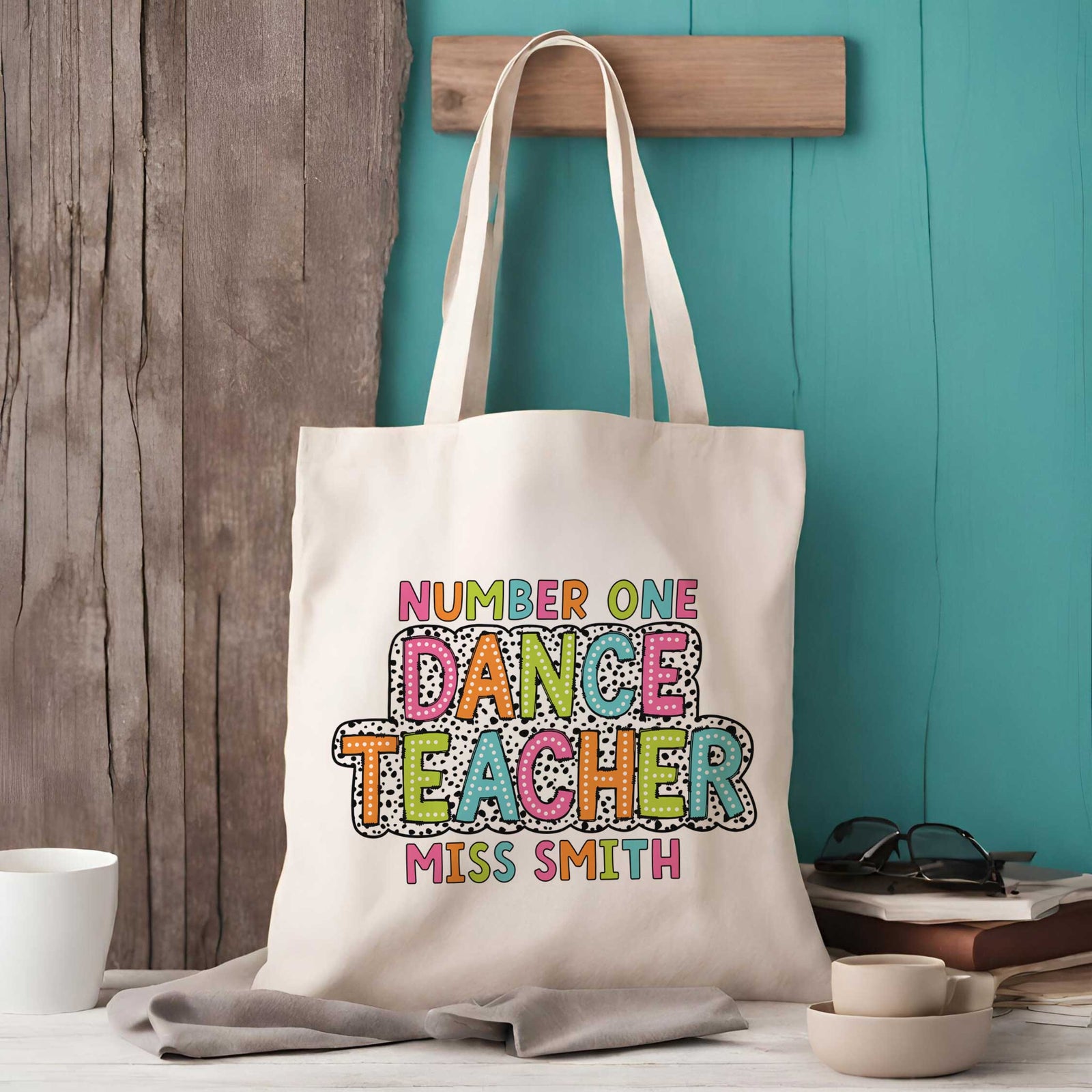 Number One Dance Teacher Tote Bag