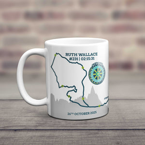 Official Stroud Half Marathon 2025 Personalised Route Mug
