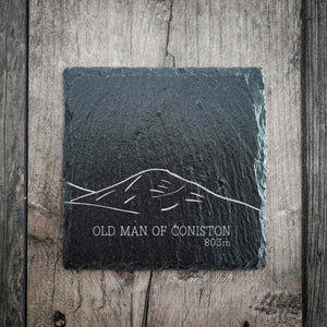 Slate Summit Coasters | The Lake District Peaks | Wainwright Coasters | 17 To Choose From