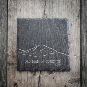 Slate Summit Coasters | The Lake District Peaks | Wainwright Coasters | 17 To Choose From