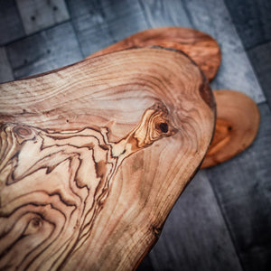 Personalised Cardiff Half Marathon Olive Wood Grazing / Chopping Board – Official Product