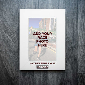 Personalised Laser Engraved Digital Race Timer Frame | Any Event