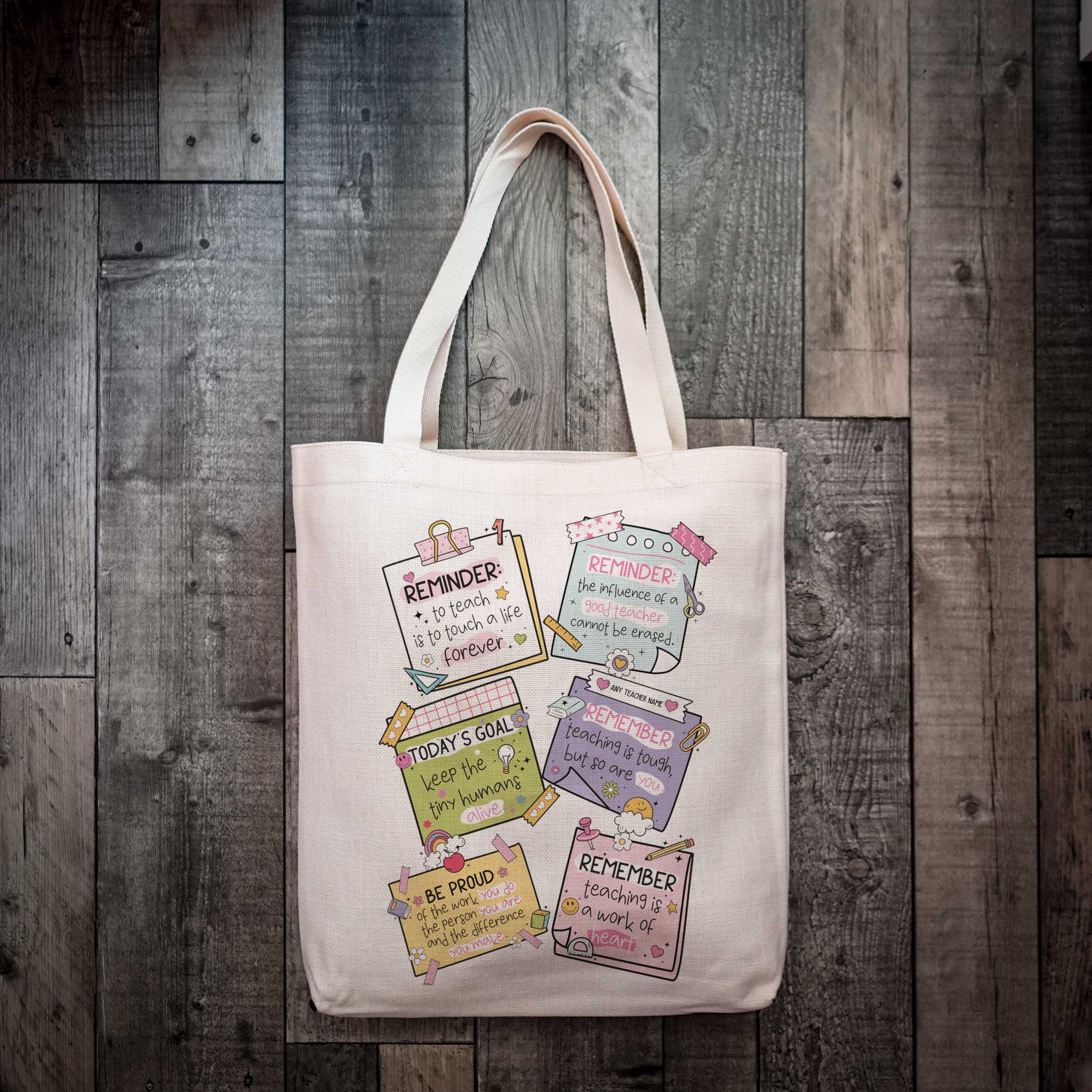Personalised teacher bag deals