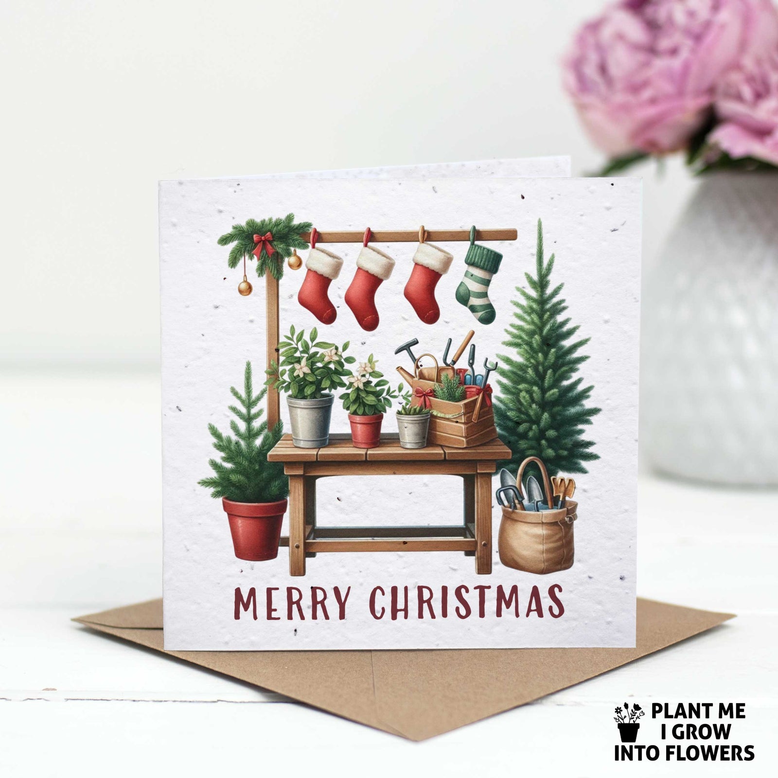 The Potting Bench Plantable Christmas Card