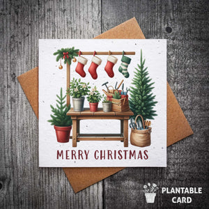 The Potting Bench Plantable Christmas Card
