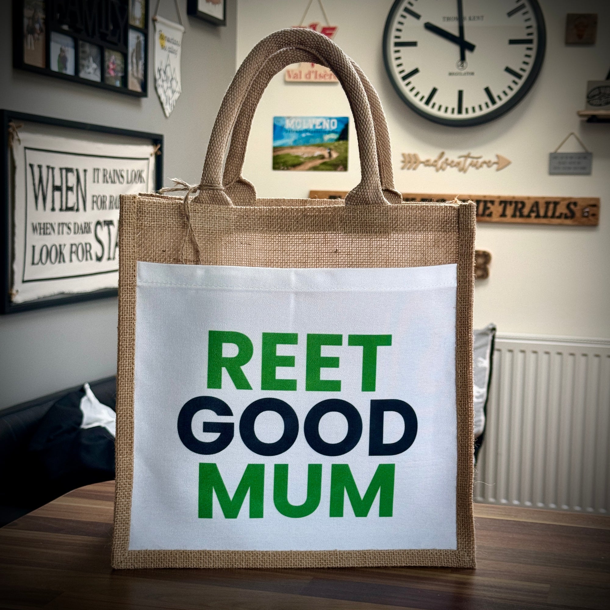 Reet Good Mum Jute Bag - Yorkshire
