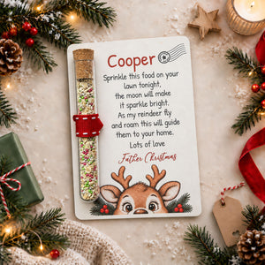 Magic Reindeer Food and Personalised Postcard