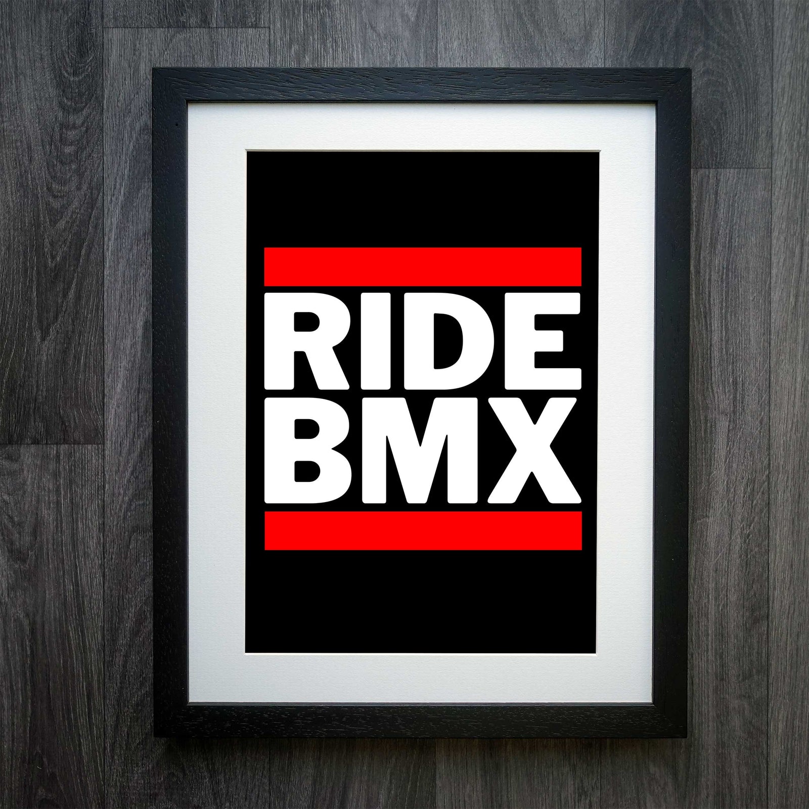 Iconic RUN DMC-Inspired BMX Print