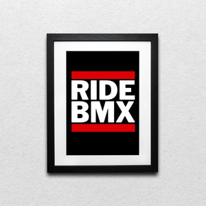 Iconic RUN DMC-Inspired BMX Print