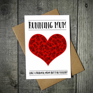 Running Mum Running Card