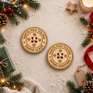 Santa's Lost Button and Personalised Postcard