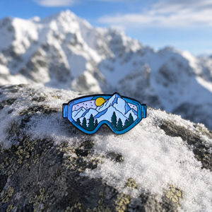 Life Is Better On The Slopes Ski/Snowboard Pin Badge&nbsp;