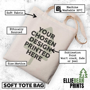 I'd Rather Be In Exmoor Tote Bag | Vintage Style Logo Tote Bag