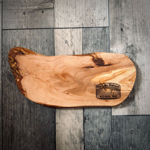 The Lake District National Park Olive Wood Chopping Board & Grazing Platter