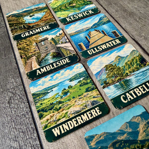 Lake District Fridge Magnets | Keswick Catbells Windermere Coniston & More